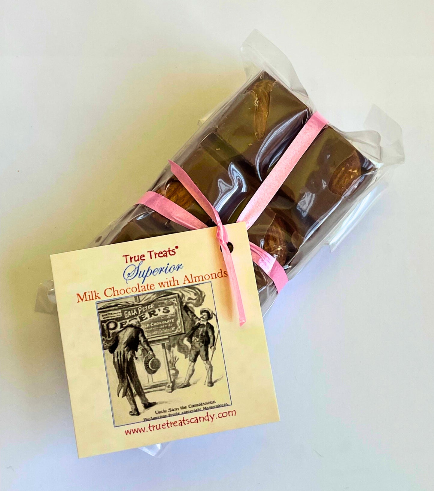 Milk Chocolate with Almonds Stack