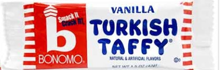 Bonomo Vanilla Turkish Taffy