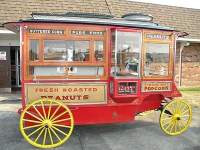 Cretor’s Horse Drawn Popcorn Machine, 1906