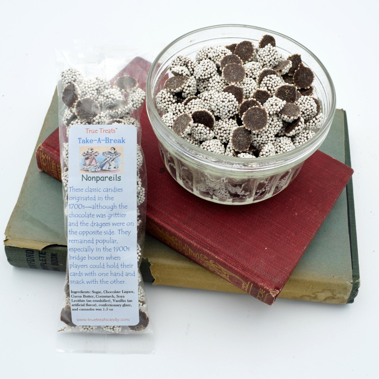 Buy Take-A-Break Mini Nonpareils, Harpers Ferry West Virginia, true treats historic candy,