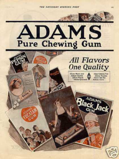 Adams chewing gum