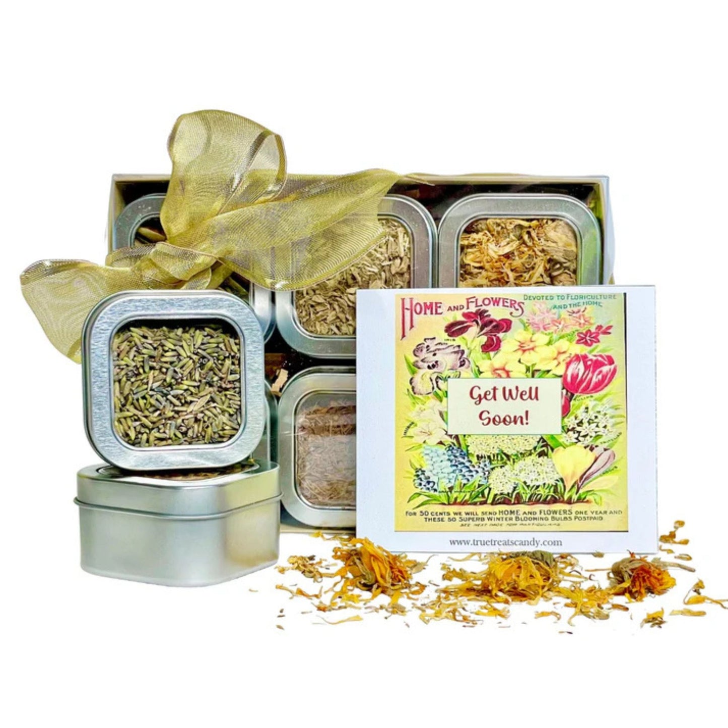 Comfort from the Heart Tea Sampler with Card