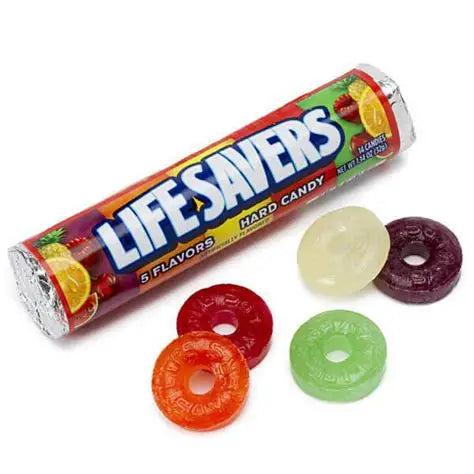 Lifesaver 5 flavor roll