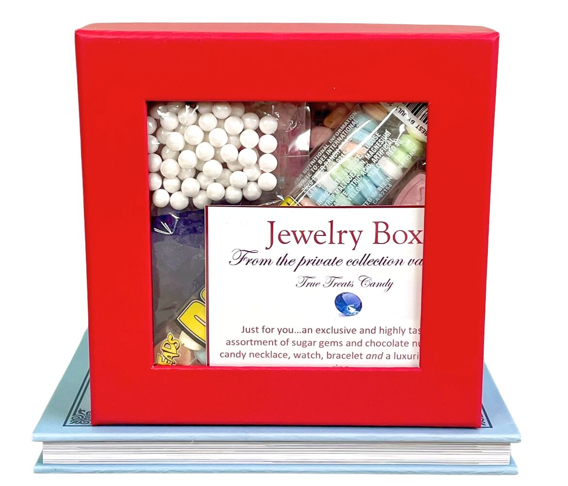 Fabulous Jewelry Box With Candy Jewels &amp; Gems