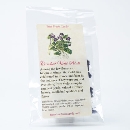 Sugar Coated Violet Petals