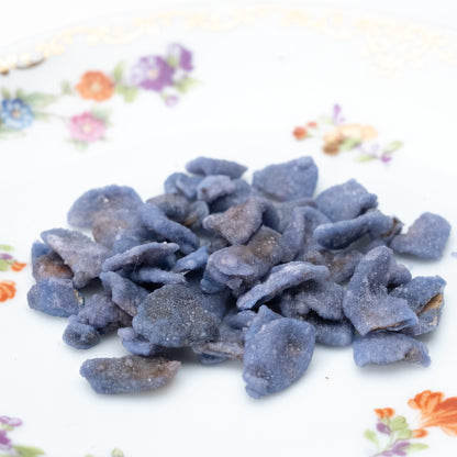 Sugar Coated Violet Petals