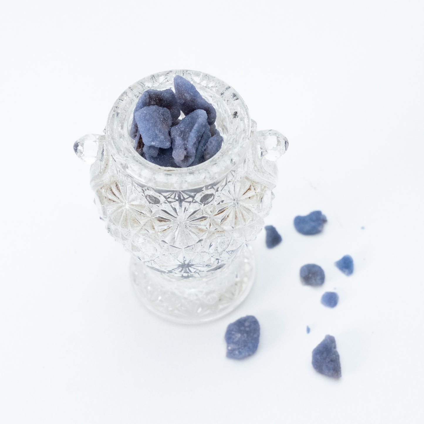 Sugar Coated Violet Petals