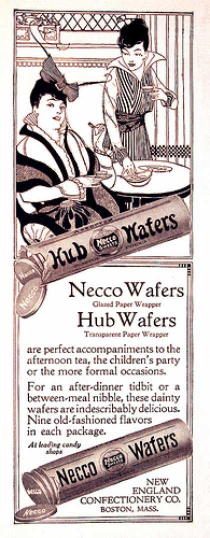 Necco Wafers retro ad